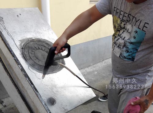 江蘇南京客戶考察電加熱蒸汽清洗機(jī)